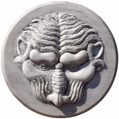 Tetradrachm, 425-420 BC marble roundel Greater Greece