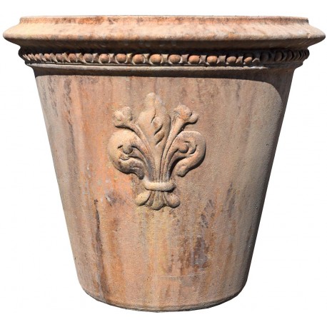 Citrus vase from Impruneta florence terracotta