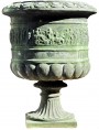 Vaso rinascimentalein terracotta patinata a bronzo