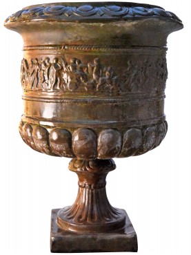 Renaissance vase bronze patina - Florence vase