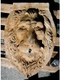 Testa di Leone in malta cementizia mascherone