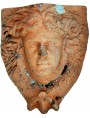 Mascherone in terracotta antico originale Toscano