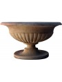 Oval terracotta vase - ancient Tuscan shape