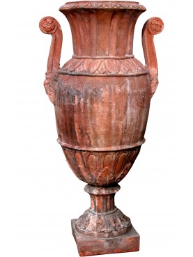 Emperor Tuscan Vase - Impruneta Florence terracotta