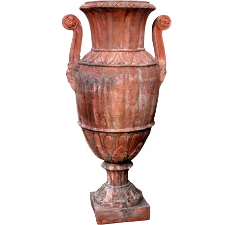 Emperor Tuscan Vase - Impruneta Florence terracotta