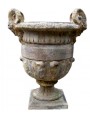 Gouache patinated vase