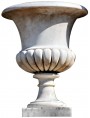 Vasi in marmo bianco di Carrara MEDICEO BACCELLATO