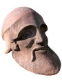 The dying warrior terracotta head from Temple of Aphaia