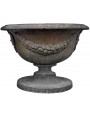 Terracotta oval vase - Follonica calix