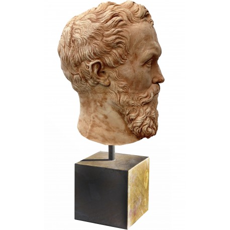 Michelangelo Buonarroti terracotta head