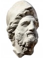Menelao head, plaster cast, Roman copy from a Florence famouse Menelao statue
