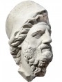 Menelao, testa in gesso copia di un originale greco da Firenze