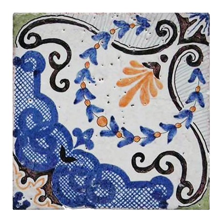 Piastrella di nostra produzione azulejos maiolica