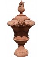 Grande vaso ornamentale in terracotta