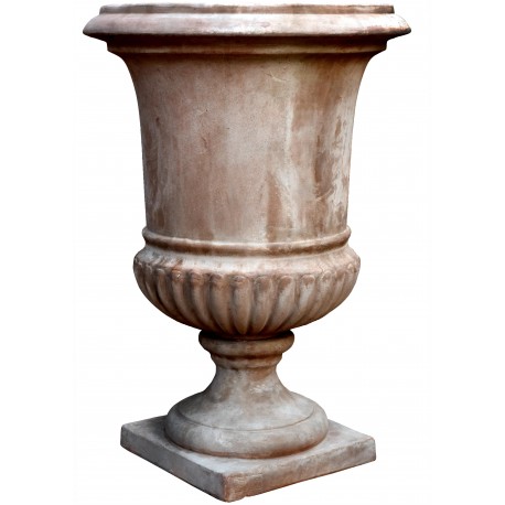 Terracotta vase Vanvitelli small size