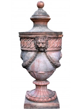Emperor Touscan Vase - Impruneta Florence terracotta