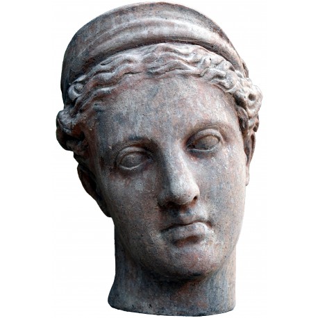 Testa della Diana di Versailles - terracotta