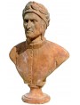Dante Alighieri ancient original bust - Malvina Frilli properties