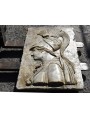 The Piraeus Athena basrelief white Carrara marble