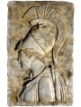 The Piraeus Athena basrelief white Carrara marble