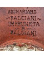 Ancient original Tuscan terracotta jar from Impruneta