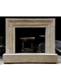 Fireplace frame from Bologna - OCHRE LIMESTONE