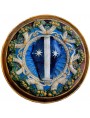 Original ceramic coat of arms of the Cattani family from Diacceto XIII century (Barberino)