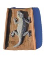 Our production great tiled gecko on an ancient rooftile