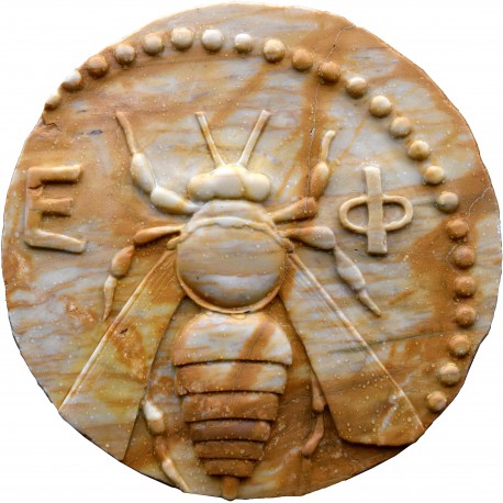 Ephesus Bee roundel - from an acient Greek coin