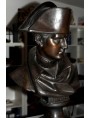 Napoleone Bonaparte busto in gesso