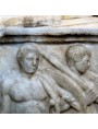 Bassorilievo greco in marmo bianco di Carrara