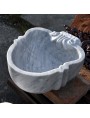Italian White Carrara marble Stoup