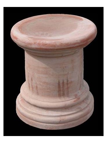 Terracotta column H.47cms/Ø42cms