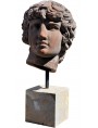Antinoo with stone or marble base
