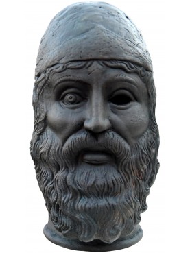 Bronzo di Riace - head of the yung - terracotta