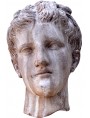 testa di donna romana anonima patinata