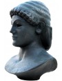 Apollo di Piombino - busto in terracotta patinato a bronzo