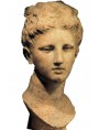 L'originale testa della Dea di Butrinto (Apollo)