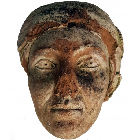 Roman female face fragment