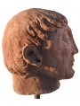 Etruscan canopy our reproduction in terracotta