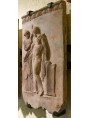 The original bas-relief from Sarteano Archeological Museum