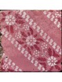 Piastrella di maiolica rosa nostra produzione