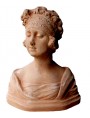 Piccolo busto di nobildonna fiorentina in terracotta