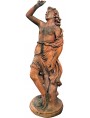 Statua dell'abbondanza in terracotta toscana1:1 statua