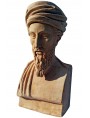 Pitagora busto in terracotta - erma greca di nostra produzione