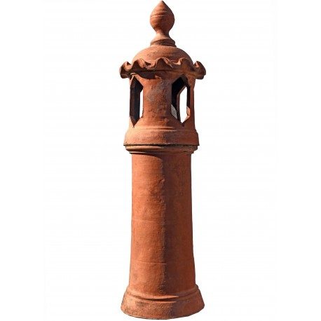 Terracotta Chimney from Aulla (MS) Italy