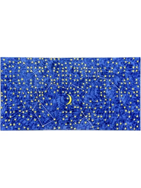 Pannello cielo in monoblocco di maiolica 120 x 60 cm
