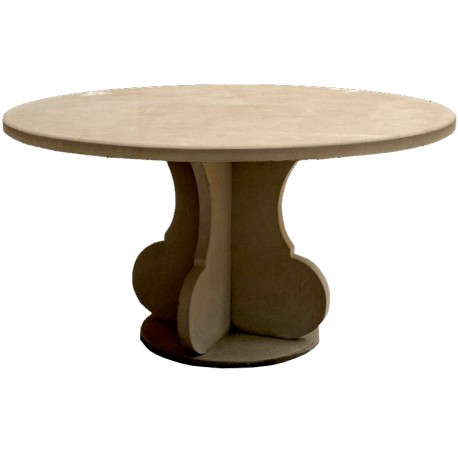 Stone round table Ø140cms - our production