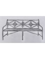 Garden Bench - Settee iron bench with and without weels