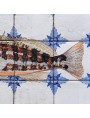 Fishes majolica panel - Comber